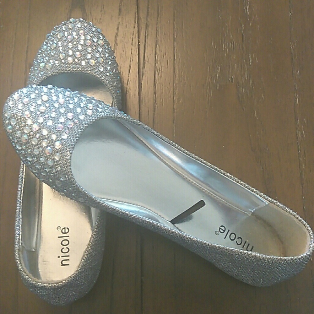 Girls Diamond studded shoes
